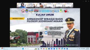 Kuliah Umum: Airmanship Sebagai Basis Filosofi Kedirgantaraan